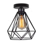 Lustra cu Abajur, GRACIE, Diamant, 1XE27, Negru