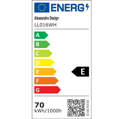 Lustra LED Doliana 70W Alb Diametru 49cm