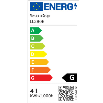 Lustra LED Earth, 3000/4000/6000K, 32W, Albastru, Diametru 35 CM