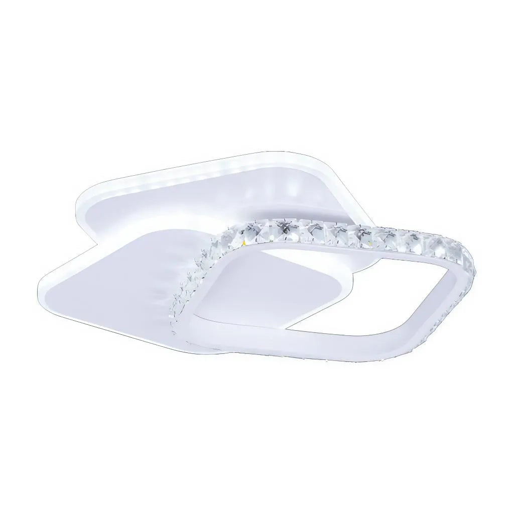 Lustra LED ANASTASIA, 17W, lumina Rece/Calda/Neutra, Alb