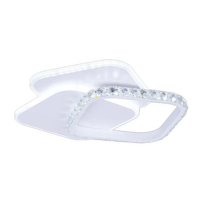 Lustra LED ANASTASIA, 17W, lumina Rece/Calda/Neutra, Alb