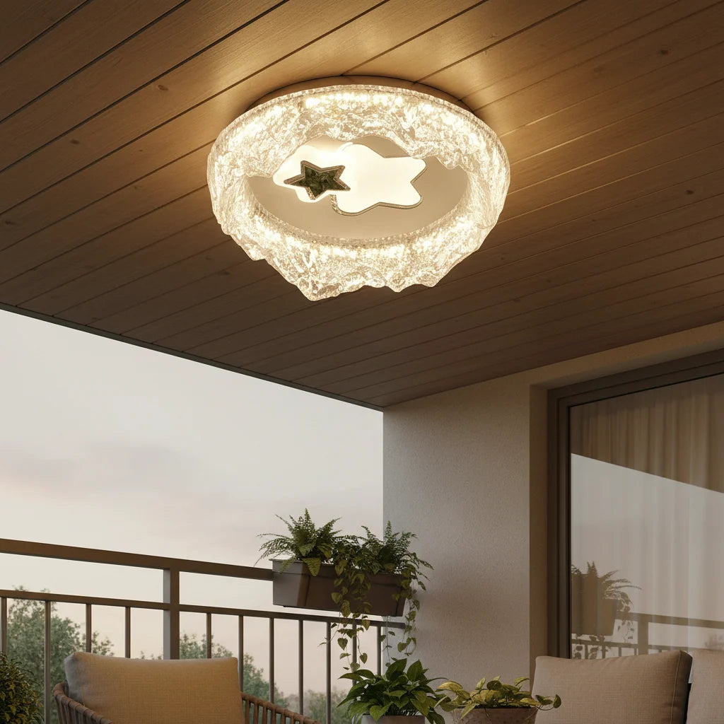 Lustra LED Petito, 21W, Diametru 18cm, Lumina Calda/Neutra/Rece, Alb, Metal si Acril