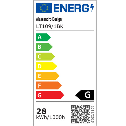 Lustra LED suspendata cu telecomanda, Cristale K9, 44W, 1 Cerc, lumina Rece/Calda/Neutra, Dimabila, Negru, Inaltime Reglabila