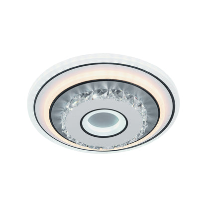 Lustra LED MITA, 28W, lumina Rece/Calda/Neutra, Alb