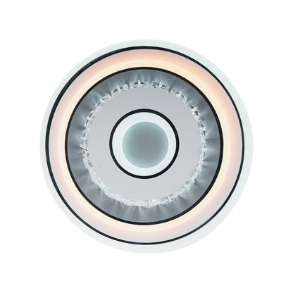 Lustra LED MITA, 28W, lumina Rece/Calda/Neutra, Alb