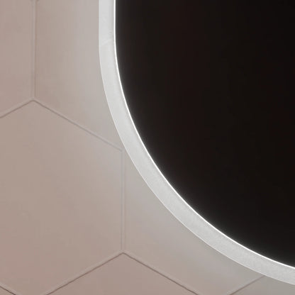 Oglinda LED Ovala 50x80cm Llexort, Touch, Sistem Dezaburire, Dimabila