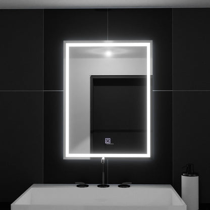 Oglinda LED Rectangulara 50x70cm FRAME Basic Touch