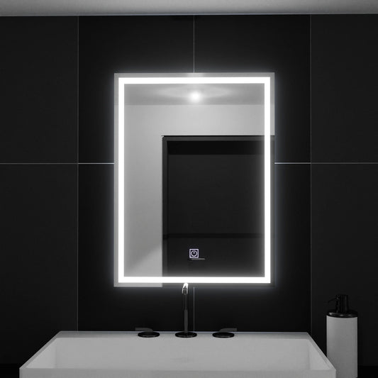 Oglinda LED Rectangulara 50x70cm FRAME Basic Touch