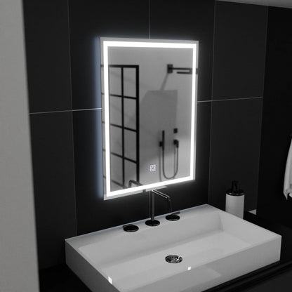 Oglinda LED Rectangulara 50x70cm FRAME Basic Touch