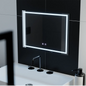 Oglinda LED Rectangulara, 70x50cm, Umbria Touch , Sistem Dezaburire, Dimabila