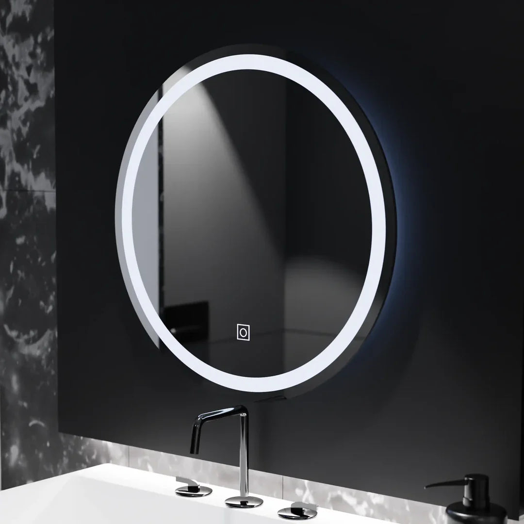 Oglinda LED Rotunda, 50cm, Basic Touch
