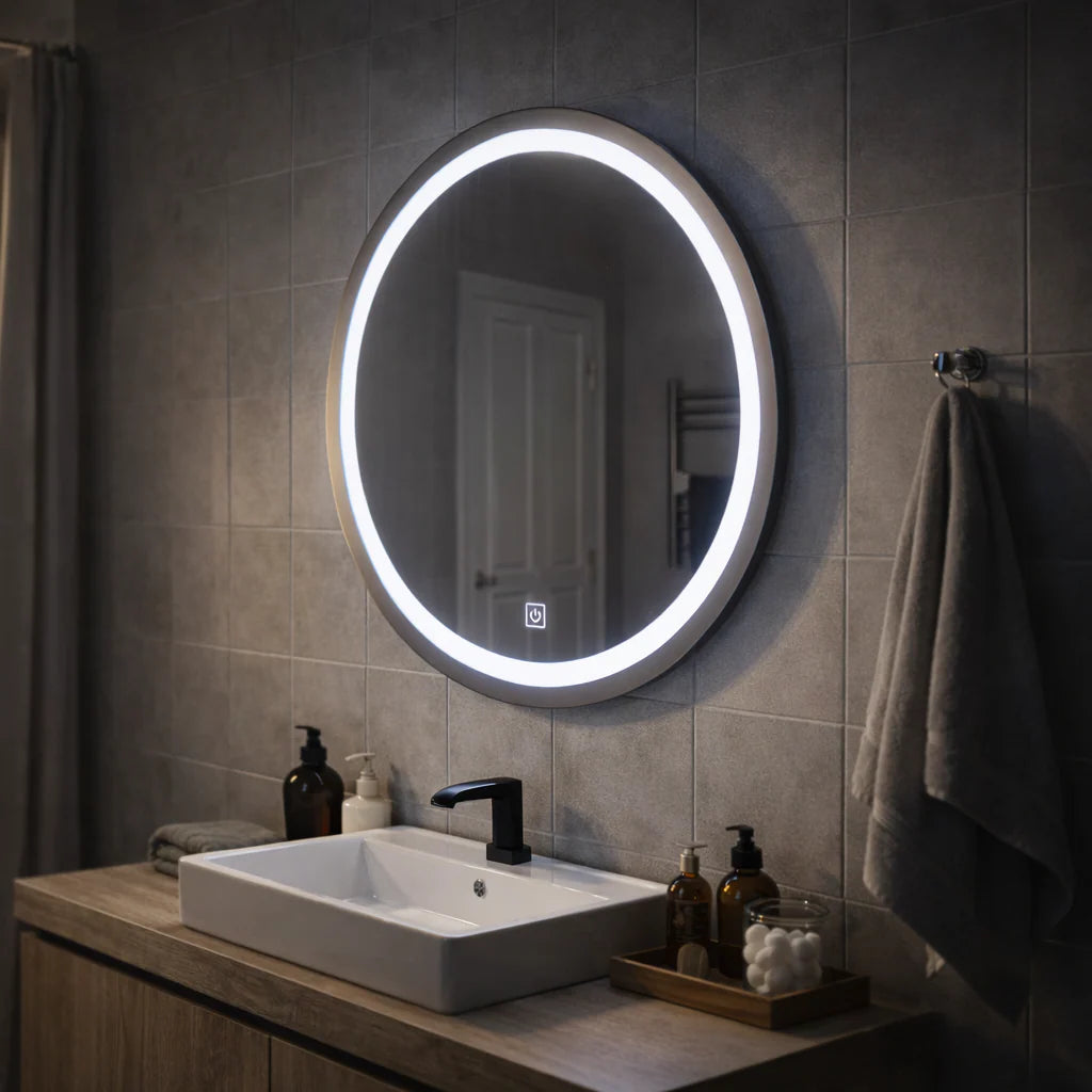 Oglinda LED Touch Gallio 60x60cm