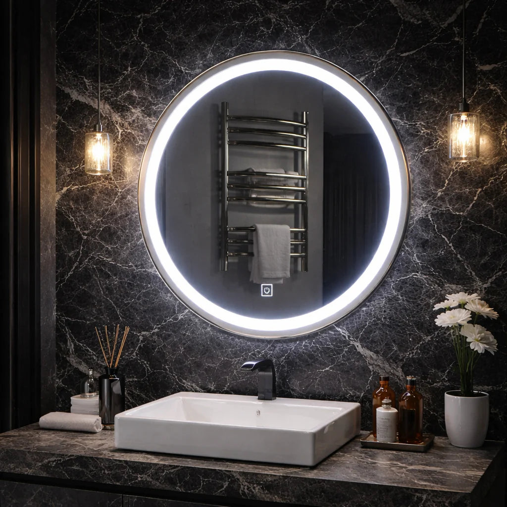 Oglinda LED Touch Gallio 60x60cm