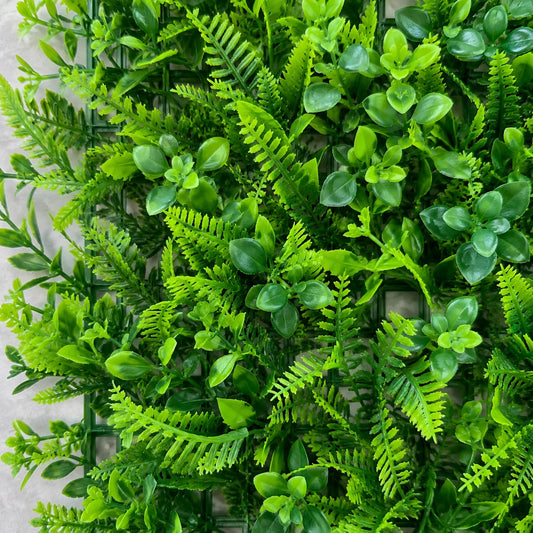 Planta Artificiala Panou de Gard Viu Cimisir, 40 x 60 cm, Verde