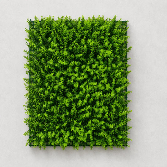 Panou de Gard Viu Artificial Eucalyptus, 40 x 60 cm, Verde