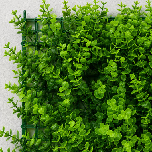 Panou de Gard Viu Artificial Eucalyptus, 40 x 60 cm, Verde