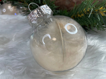 Set globuri de Craciun Inedit, 30 bucati, 6cm, transparente si auriu