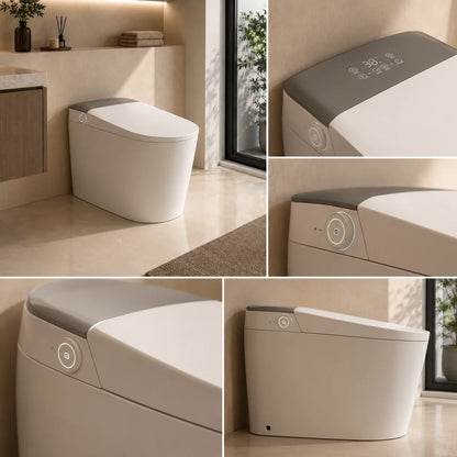 Vas WC YUKON, Versiunea Premium, Cu Design Modern, Alb