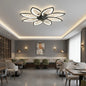 Lustra LED Ventilator ANEMO cu Telecomanda, 47W, D87cm, Lumina Rece/Neutra/Calda, Metal si Plastic, Negru