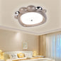 Lustra LED 8057BN, 41W, Acril Maro, Lumina 3000K/4000K/6000K,