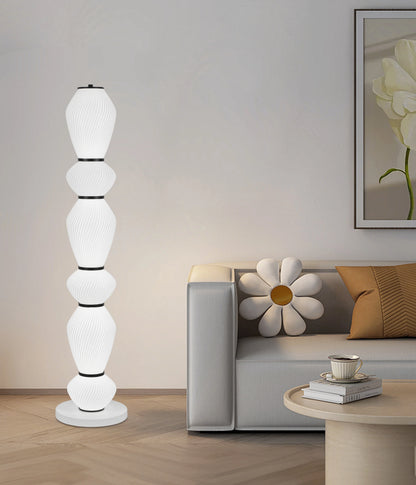Lampadar LED cu telecomanda 82W Modern LP510/6BK 120Cm Negru