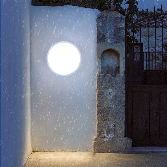Aplica LED de Exterior AX310/218WH, Diametru 21.8, Lumina Calda 3000K, IP65, Alb