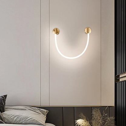 Aplica LED de Perete, 50cm, 3000K/4000K/6000K, Auriu