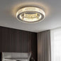 Lustra LED cu telecomanda si cristal VERTUS 18W, 30cm, Cerc, lumina Rece/Calda/Neutra, Dimabila, Crom