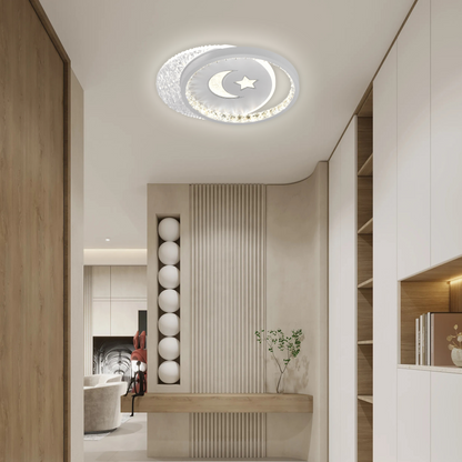 Lustra LED PERU 36W, 2 Cercuri, lumina Rece/Calda/Neutra, Negru – lustră LED, culoare neagră – RegalStore, iluminat inte