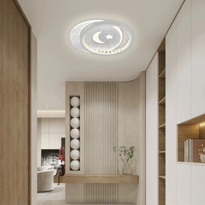 Lustra LED PERU 36W, 2 Cercuri, lumina Rece/Calda/Neutra, Negru