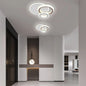 Lustra LED NYXORA 45W, 3 Cercuri, lumina Rece/Calda/Neutra, Negru