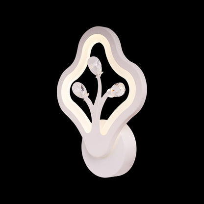 Aplica LED Damila, 12W, Lumina Rece/Calda/Neutra, Alb – aplică LED, culoare albă – RegalStore, iluminat interior