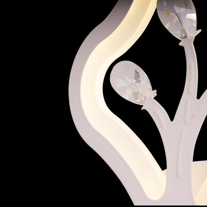 Aplica LED Damila, 12W, Lumina Rece/Calda/Neutra, Alb – aplică LED, culoare albă – RegalStore, iluminat interior