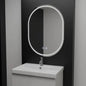 Oglinda LED Ovala, 60x80cm, Velara Touch, Sistem Dezaburire, Dimabila – oglindă LED, 60x80 cm, 80 cm – RegalStore, ilumi