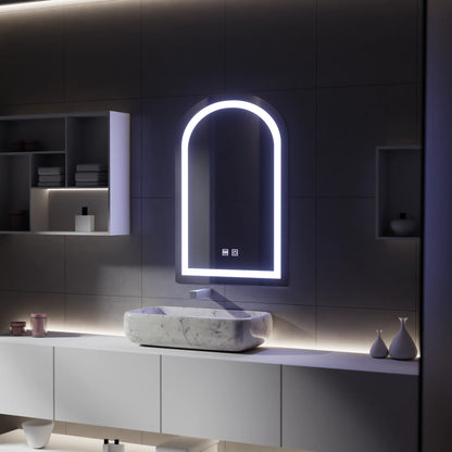 Oglinda LED Touch cu Functie Dezaburire, 80x50cm