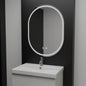 Oglinda LED Ovala, 50x100cm, Velara Touch, Sistem Dezaburire, Dimabila