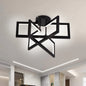 Lustra LED cu telecomanda 73W, 3 Elemente, lumina Rece/Calda/Neutra, Dimabila, Negru, LT750/3BK