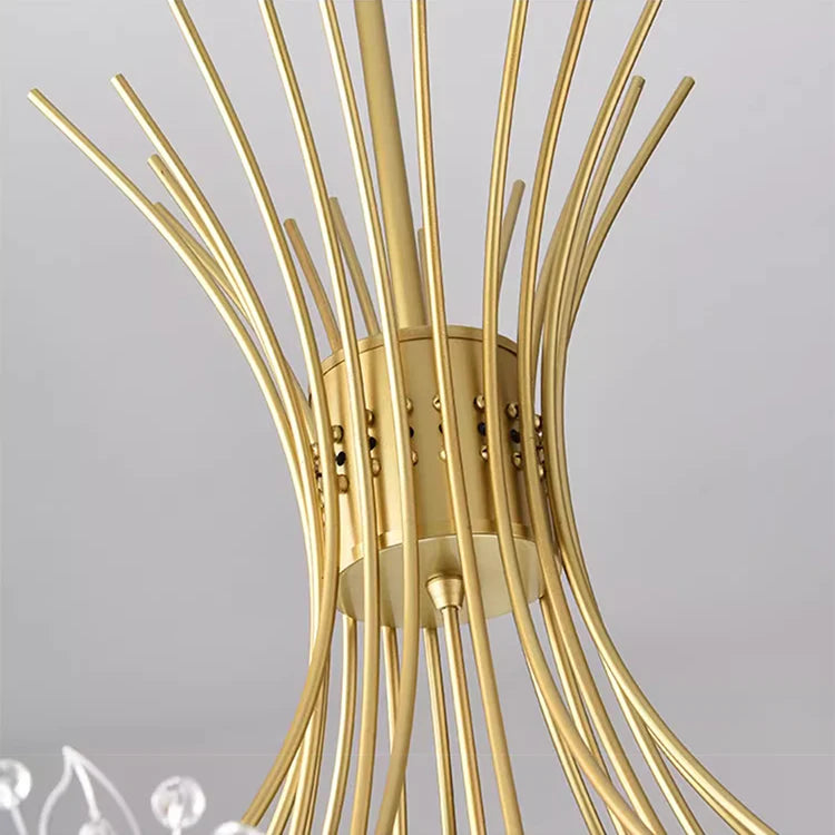 Candelabru Cristal Zetos 13XG4 Auriu