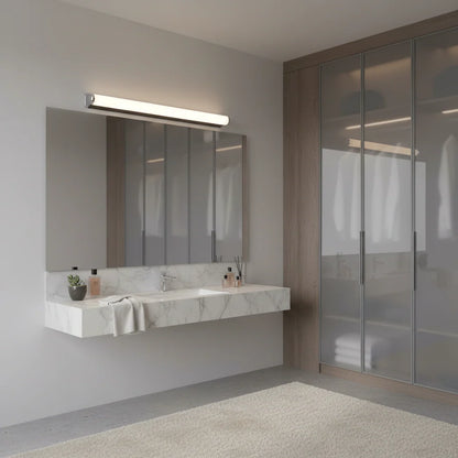 Aplica LED de Baie, GARDA, 11W, liniara, lumina Neutra, Negru