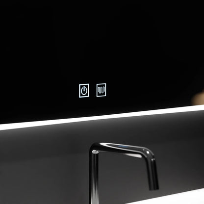 Oglinda LED Nor 60x40cm, Nuvola Touch, Sistem Dezaburire, Dimabila