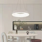 Lustra LED suspendata cu Telecomanda CHIARA, 37W, Lumina Rece/Calda/Neutra, Dimabila, Alb