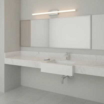 Aplica LED de Baie, COMO, 8W, liniara, lumina Neutra, Negru