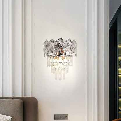 Aplica Cristal WINDSOR, 2x E27, Crom Lucios