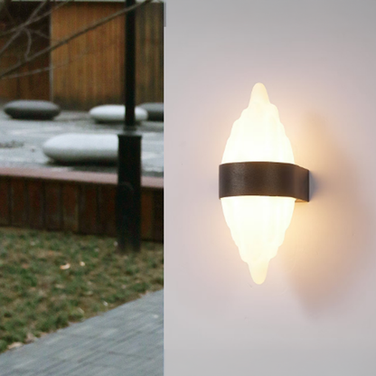 Aplica LED Exterior ICEBERG 10W Metal IP65 Negru – aplică LED, culoare neagră – RegalStore, iluminat interior