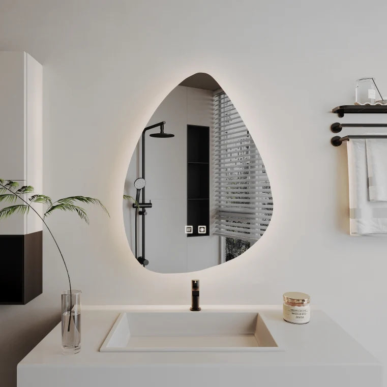 Oglinda LED Neregulata, Dezaburire, 40x60cm, Z001 Basic Touch