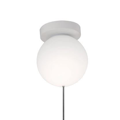 Lustra LED URSULETI Glob 18cm, Inaltime 50cm, 1xE7, Suspendata