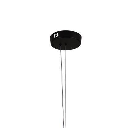 Lustra LED Suspendata cu Telecomanda 78W, LM510/5BK, Inaltime Reglabila, Lumina Calda/Rece/Neutra 3000K/4000K/6000K, Alb, Metal
