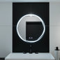 Oglinda LED Rotunda, 70cm, Zaffiro Touch, Sistem Dezaburire, Dimabila