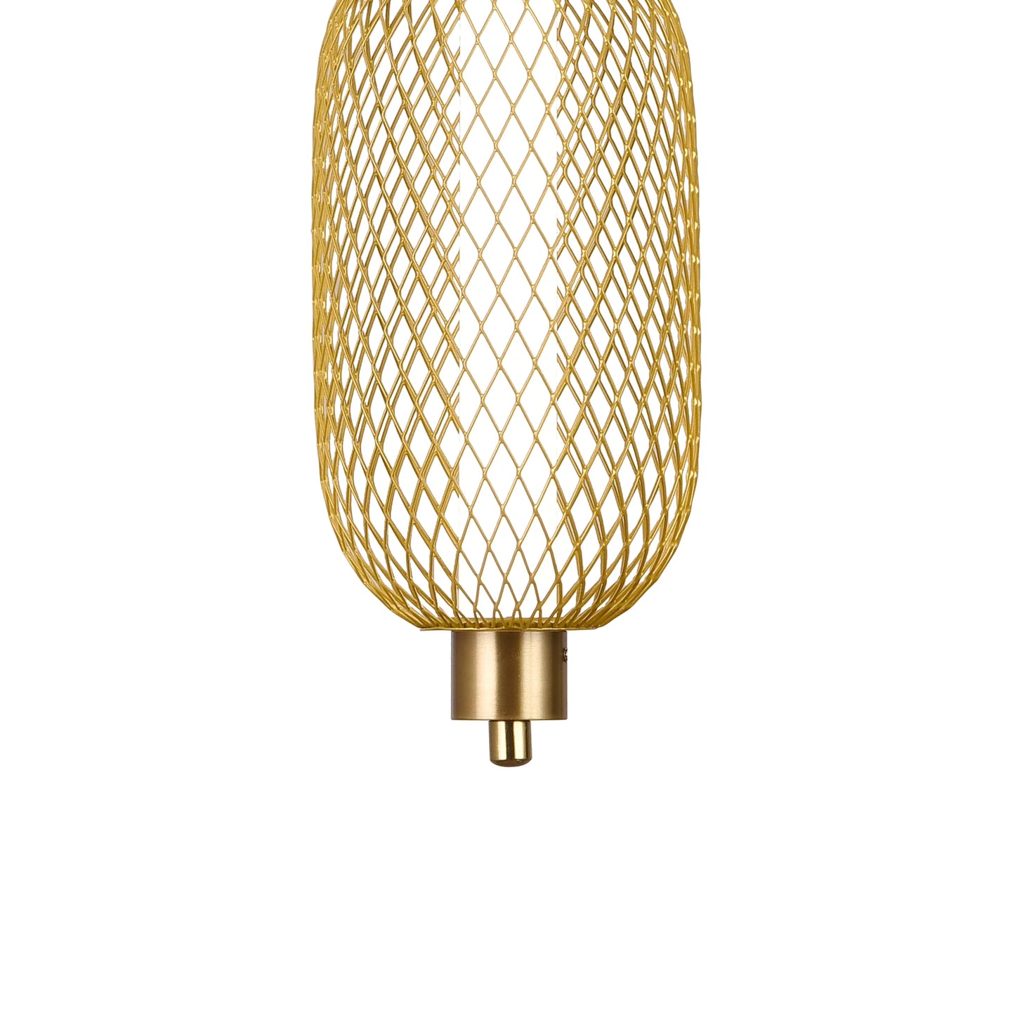 Lustra LED Suspendata LM551/4GD, 24W, Lumina 3000/4000/6000K, Auriu, Inaltime Reglabila