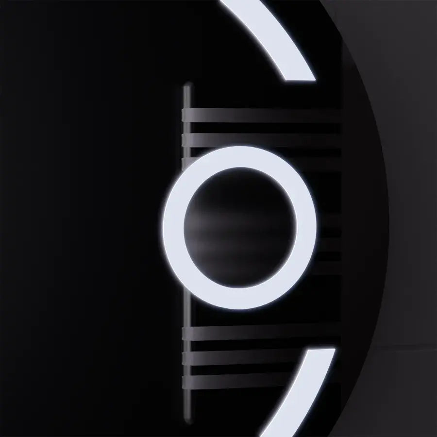 Oglinda LED Rotunda 60 Visio MotionGlow Marcello, Lupa Cosmetica, Sistem Dezaburire, Termometru si Ceas, Dimabila